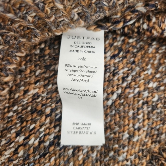 JUSTFAB Cozy Spacedye Sweater. Size XL. New without tags. - Picture 6 of 7